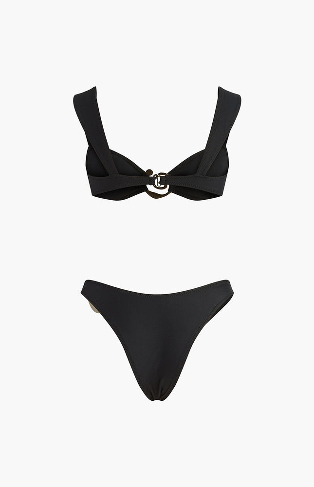 Altın Spiral Bikini Takımı