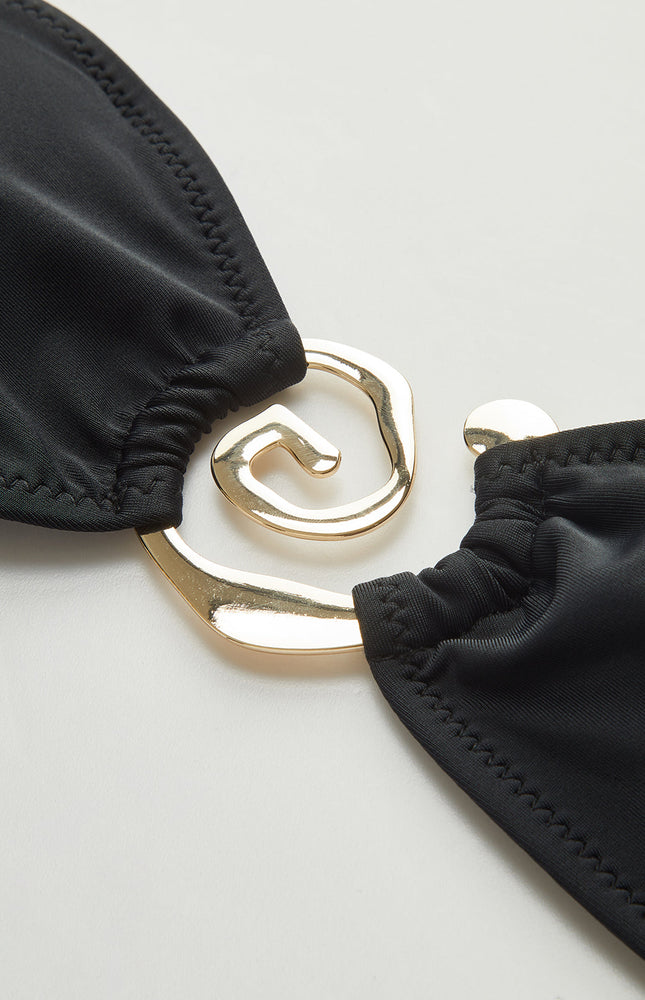 Altın Spiral Bikini Takımı