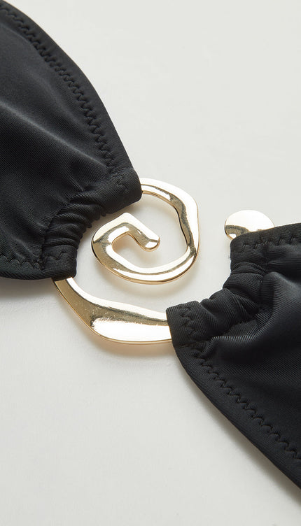 Altın Spiral Bikini Takımı