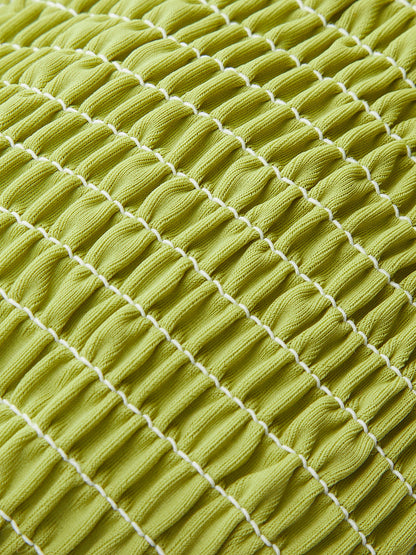 Gipe Dokulu Üçgen Bikini Takımı