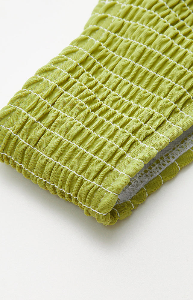 Gipe Dokulu Üçgen Bikini Takımı