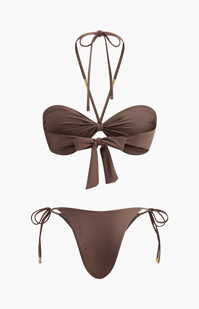 Bağlamalı Bikini Seti