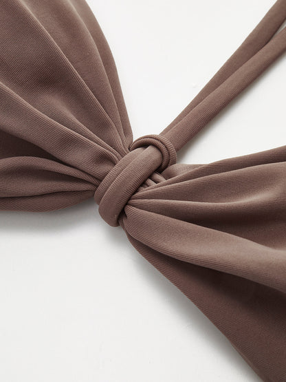 Bağlamalı Bikini Seti