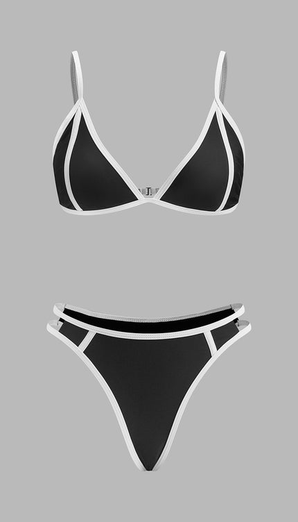 Kontrast Kesim Bikini Takımı