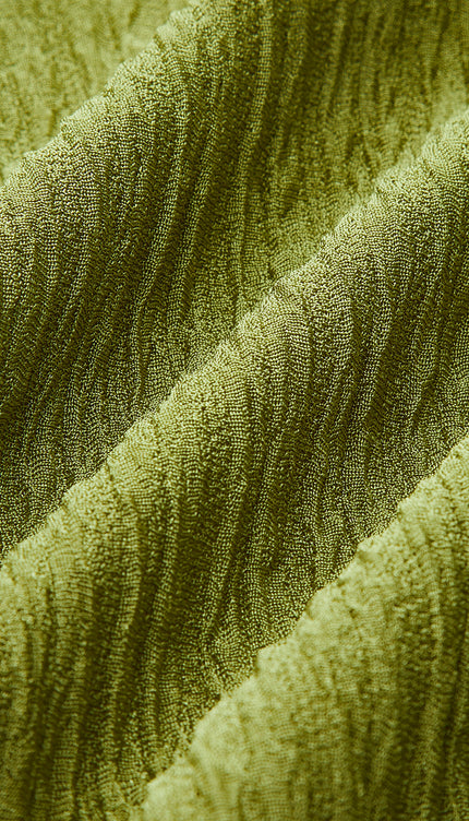 Tek Omuzlu Büzgülü Dönüşlü Mayo