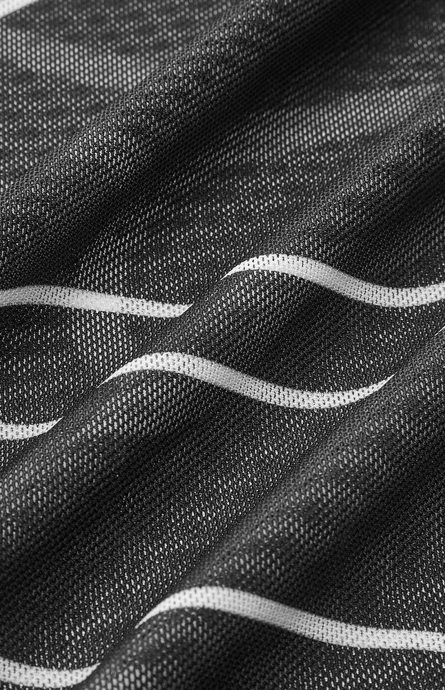 Şeffaf Baskılı Geniş Paça Ferace Pantolon