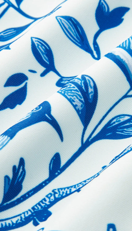 Yüksek Bel Baskılı Bikini Takımı