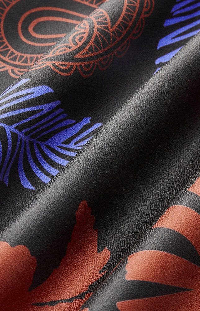 Şık Baskılı Bağlama Etek