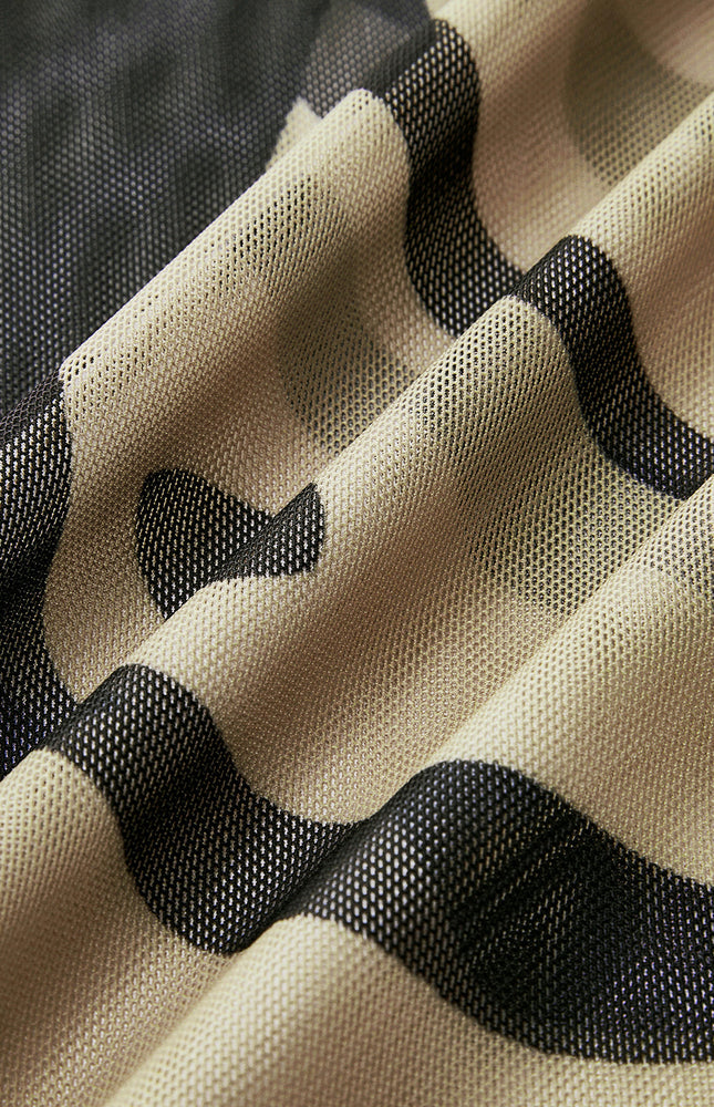 Şık Şeffaf Geniş Paça Plaj Pantolonu