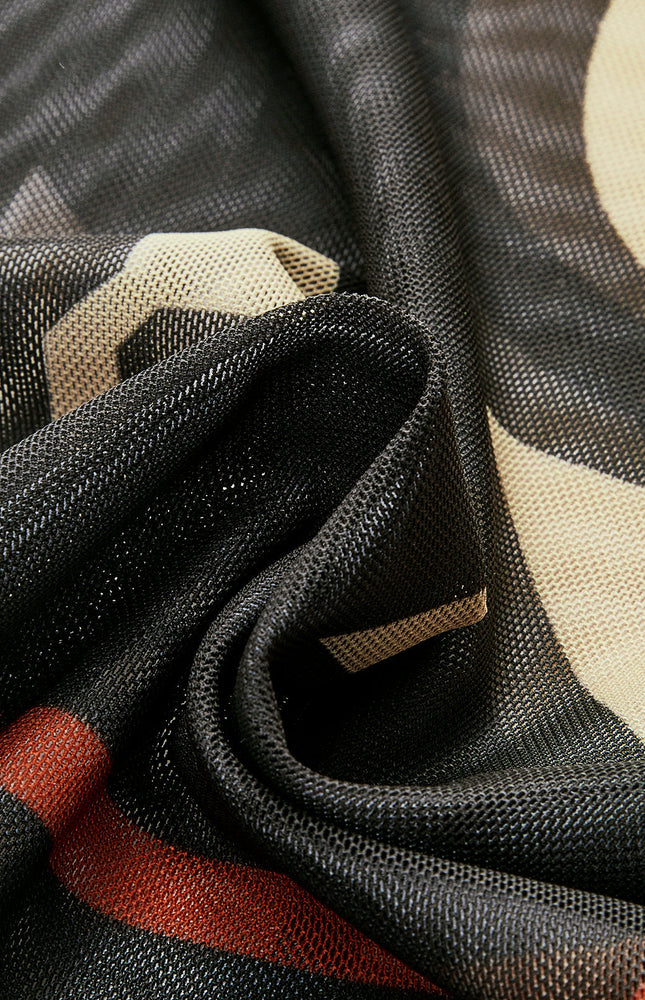 Şık Şeffaf Geniş Paça Plaj Pantolonu