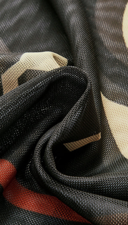 Şık Şeffaf Geniş Paça Plaj Pantolonu