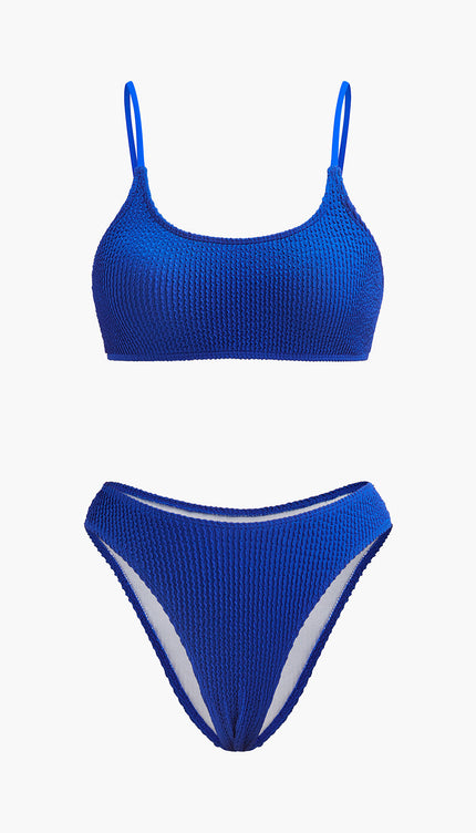 Şık Dokulu Bikini Seti