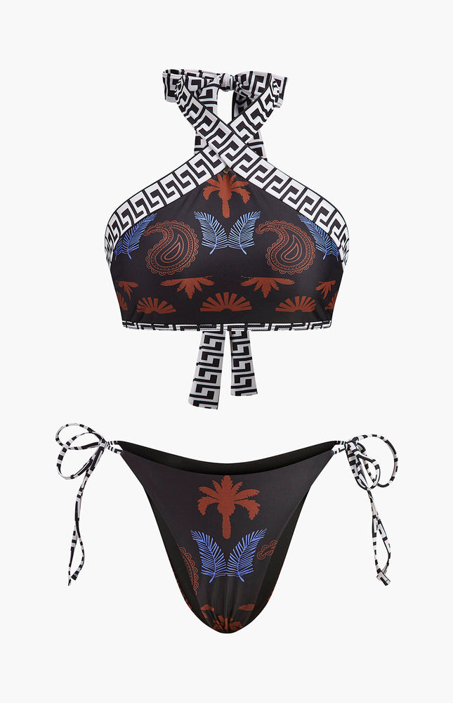 Şık Boho Bağlama Bikini