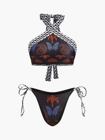 Şık Boho Bağlama Bikini
