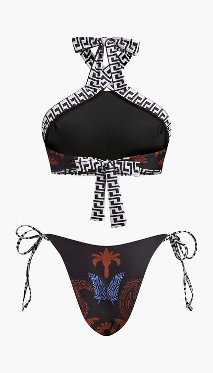 Şık Boho Bağlama Bikini