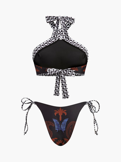 Şık Boho Bağlama Bikini