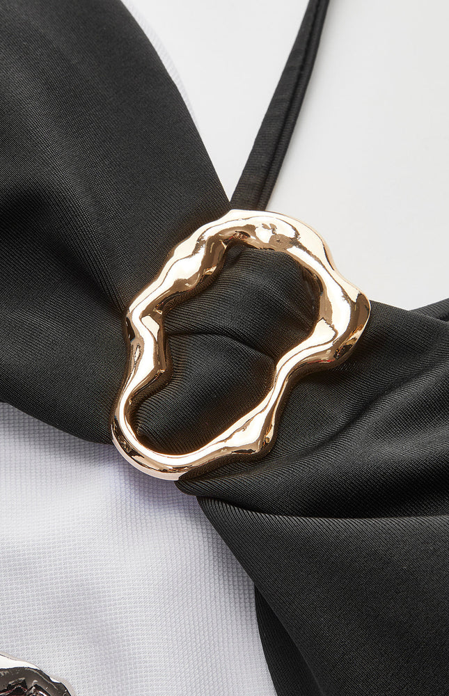 Şık Bağlamalı Toka Detay Mayo