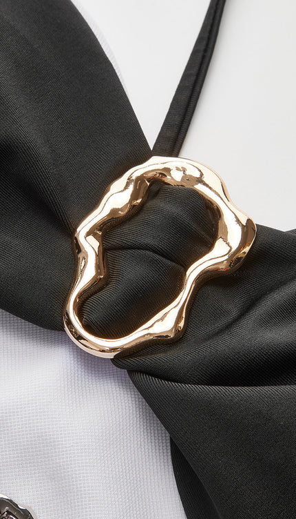 Şık Bağlamalı Toka Detay Mayo