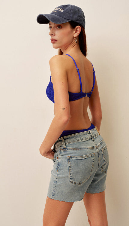 Şık Dokulu Bikini Seti