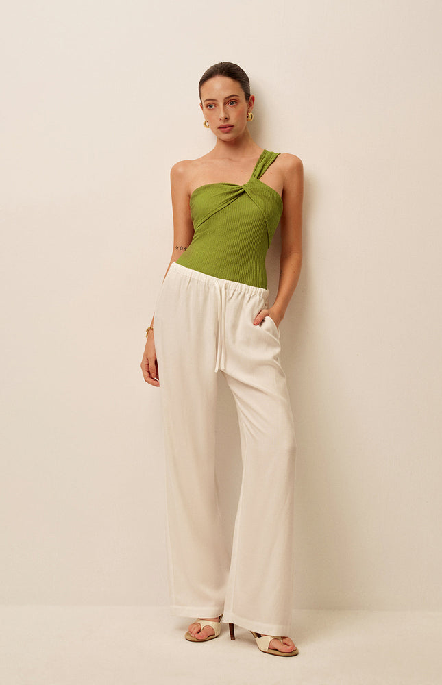 Tek Omuzlu Büzgülü Dönüşlü Mayo