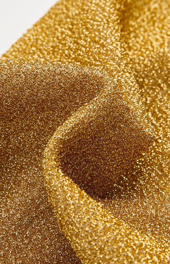 Işıltılı Metalik Toka Detaylı Bikini Altı