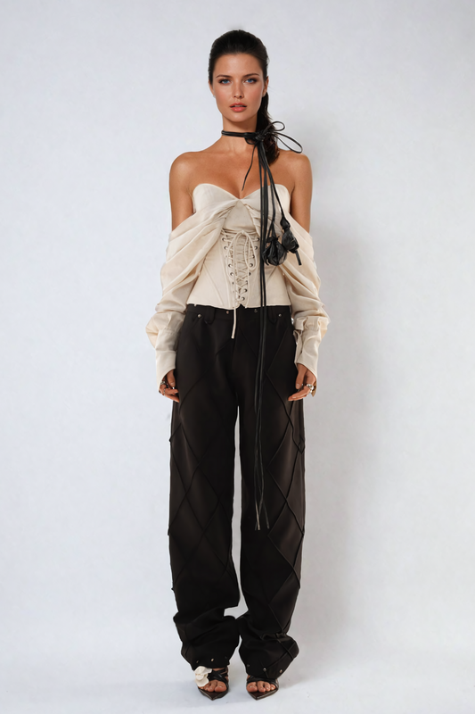 Ballad Düşük Omuzlu Üst