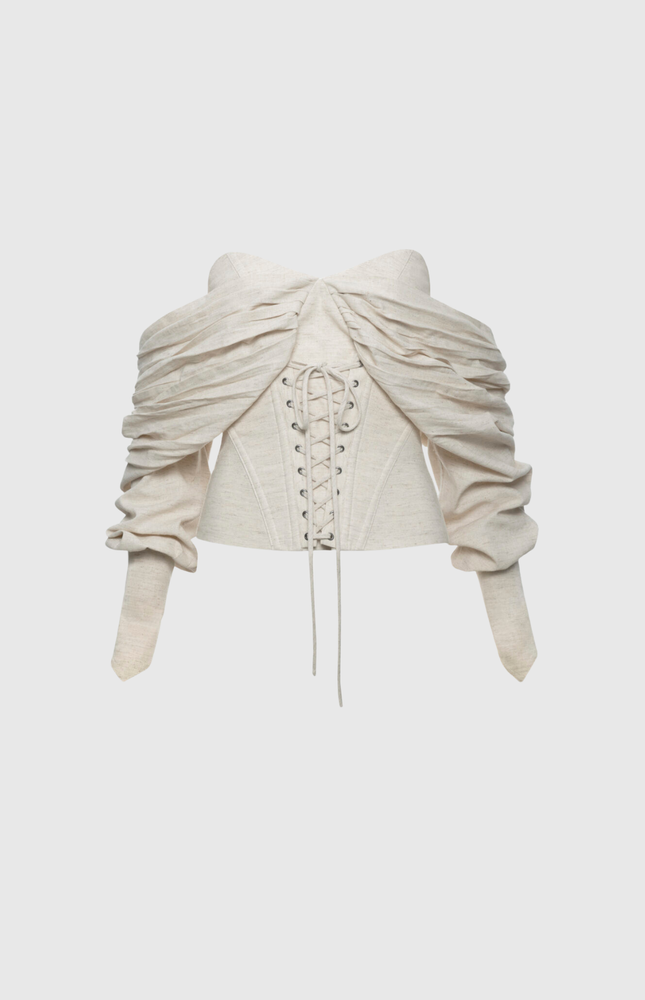 Ballad Düşük Omuzlu Üst