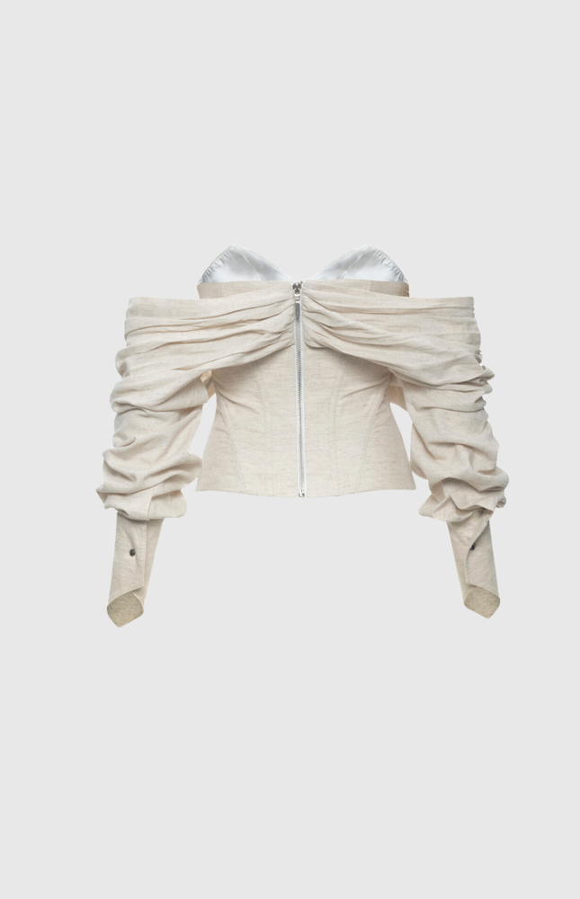 Ballad Düşük Omuzlu Üst