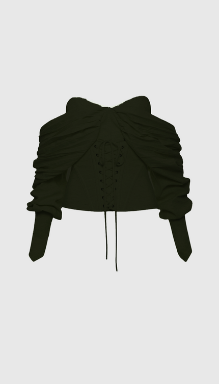 Ballad Düşük Omuzlu Üst