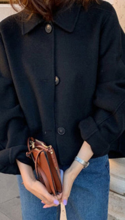 Solyd Kaşe Ceket Mont