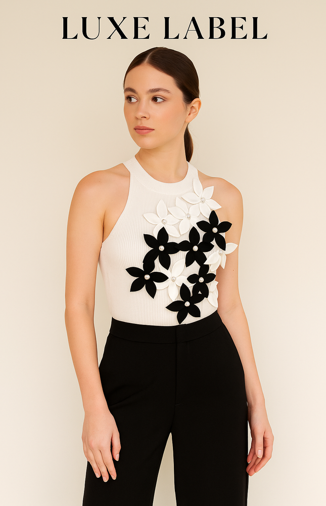 Monochrome Blossom Üst