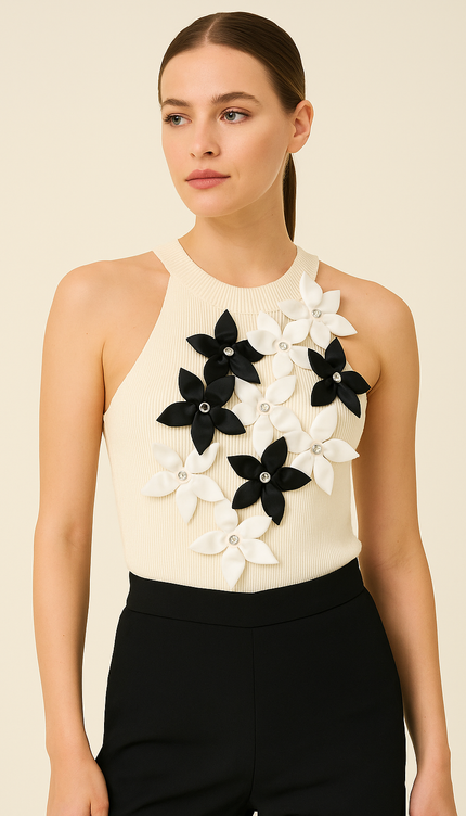 Monochrome Blossom Üst