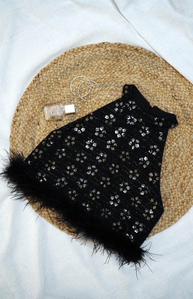 Twilight Kürk Detaylı Top