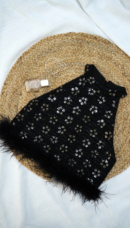 Twilight Kürk Detaylı Top