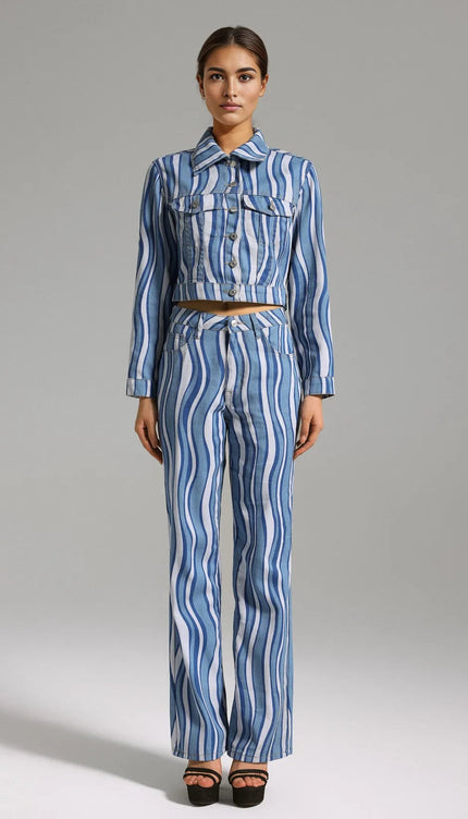 Ilsa Denim İkili Set