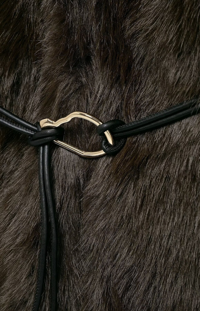 Carisse Kemerli Kürk Ceket