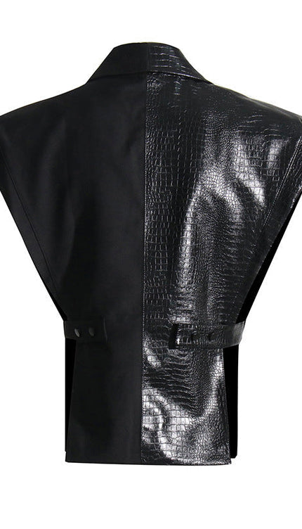 Manon Deri Patchwork Yelek