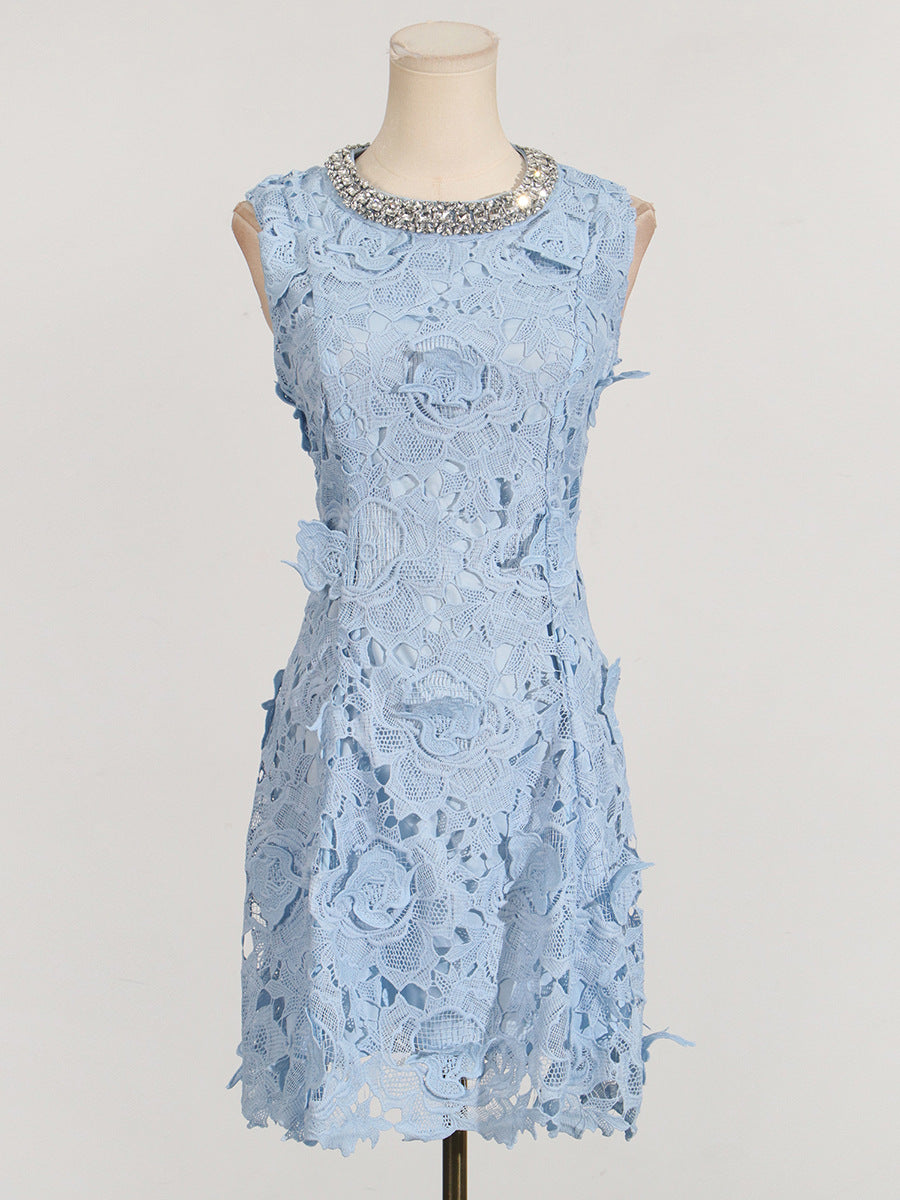 Icy Kristal Dantel Elbise