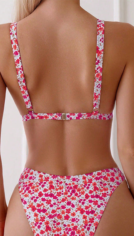Flowes Mini Çiçek Desenli Bikini Takımı