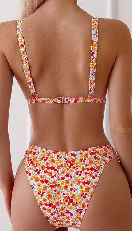 Flowes Mini Çiçek Desenli Bikini Takımı