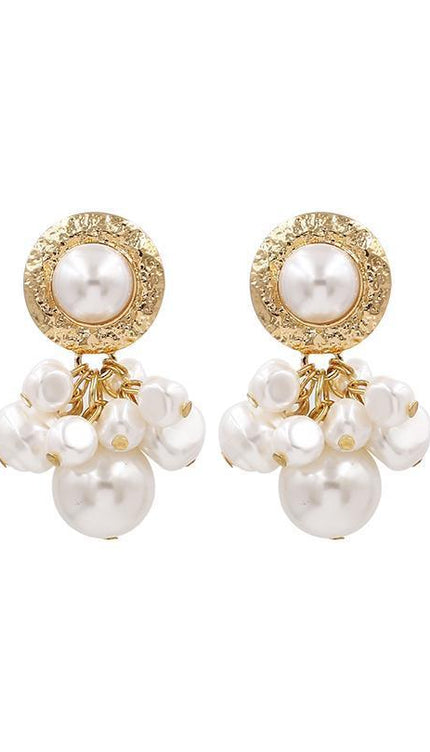 İnci Detaylı Zarif Küpe