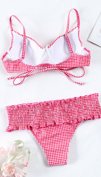 Ruffle Pötikare Bikini Takımı