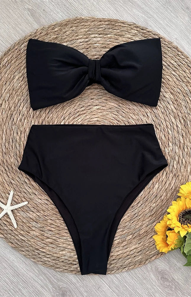 Tinggi Kurdele Bikini Takımı