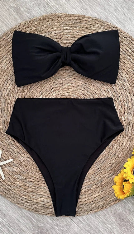Tinggi Kurdele Bikini Takımı