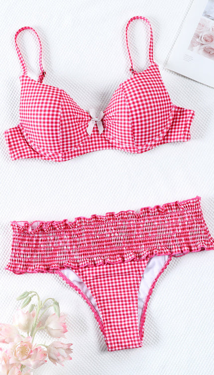 Ruffle Pötikare Bikini Takımı