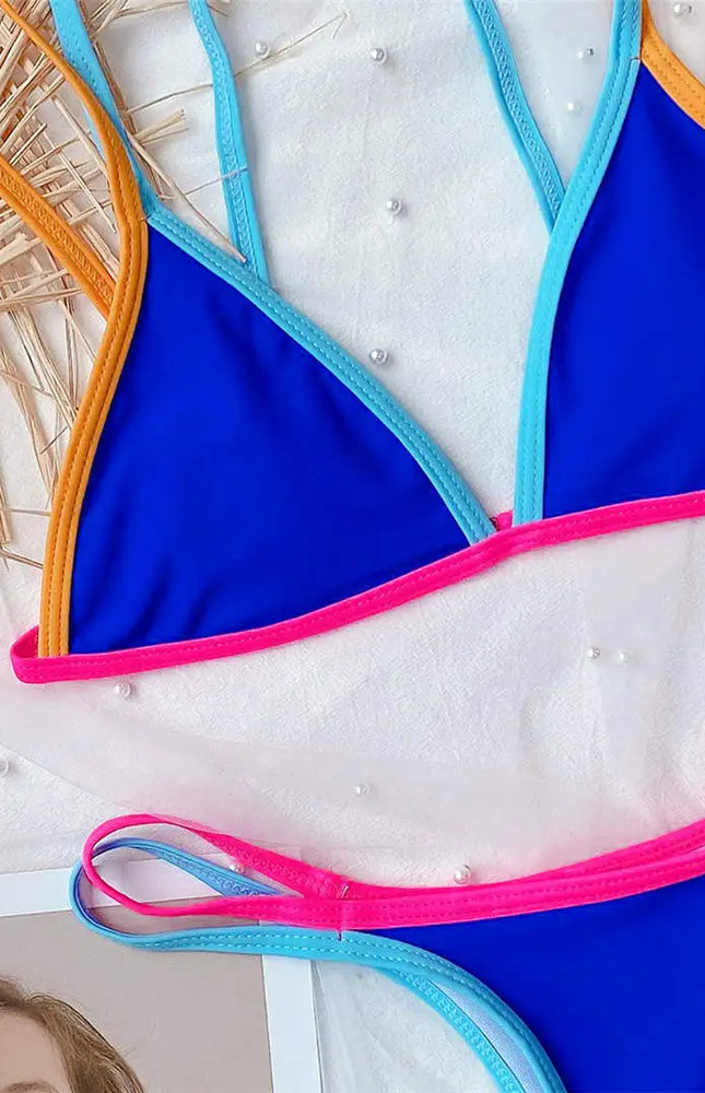 Yüksek Bacak Kesimli Bikini Takımı