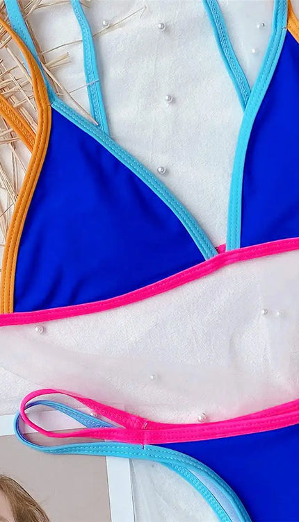 Yüksek Bacak Kesimli Bikini Takımı