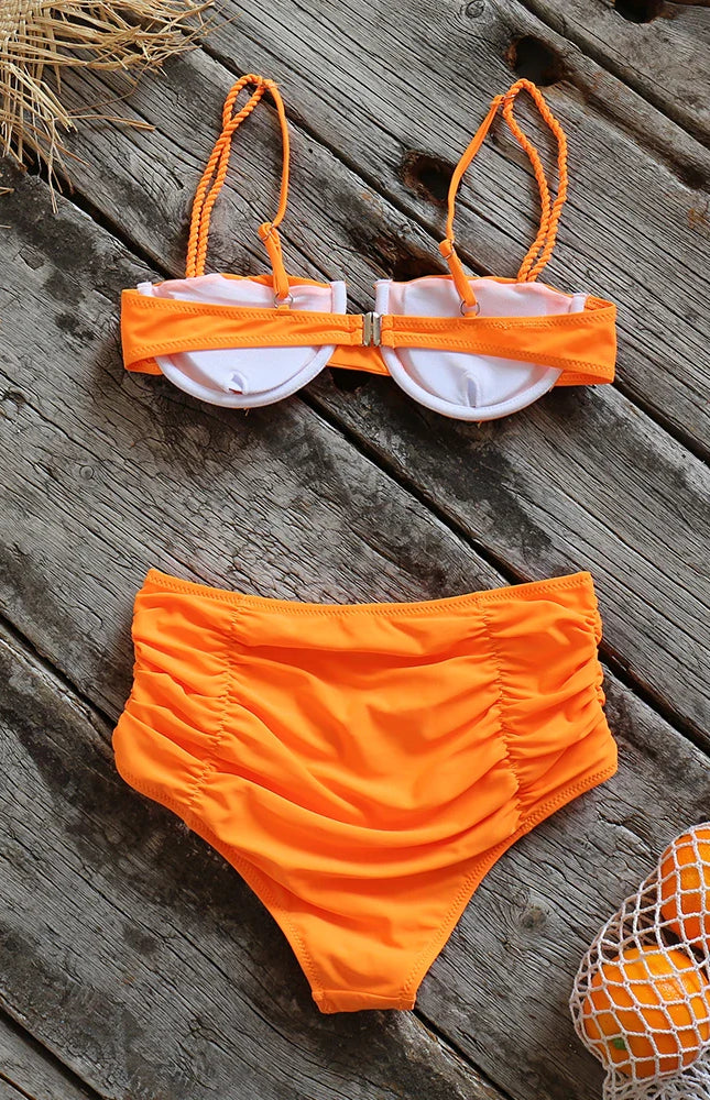 Yüksek Bel Bikini Takımı