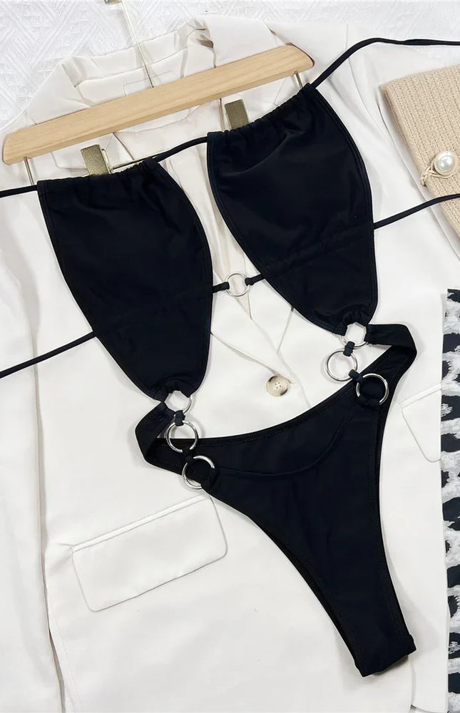 Metal Halkalı Kesik Mayokini