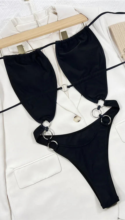 Metal Halkalı Kesik Mayokini